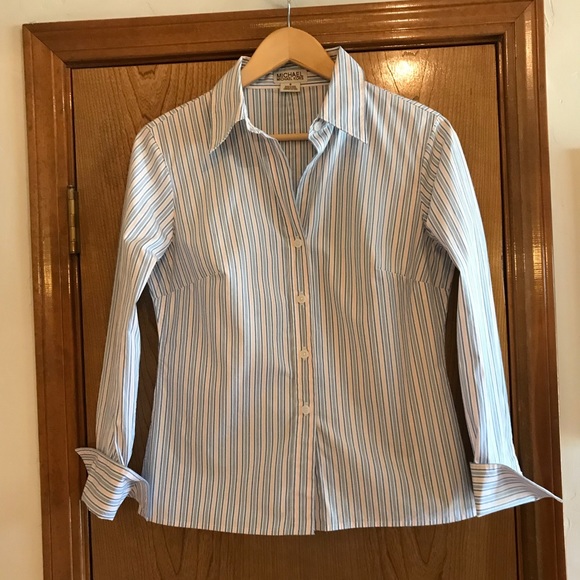 MICHAEL Michael Kors Tops - MICHAEL MICHAEL KORS striped button down
